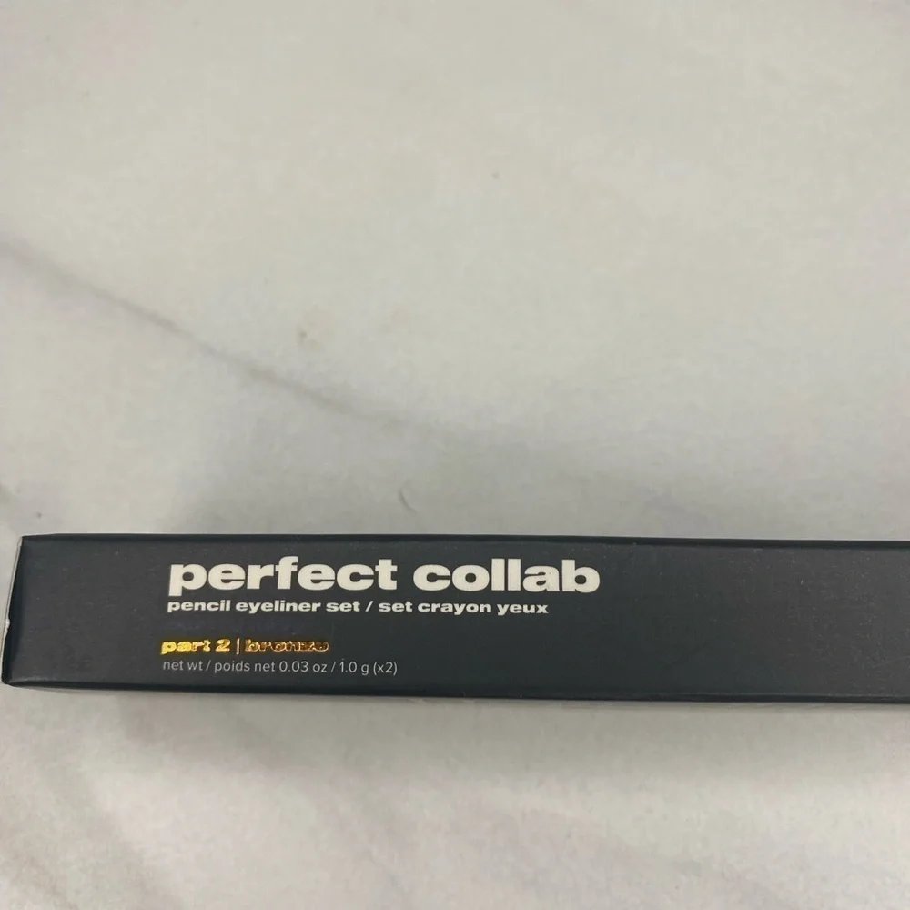 2 for $15/3 for $20 BFC Perfect Collab pencil eyeliner set - Navy/Bronze - Picture 2 of 3